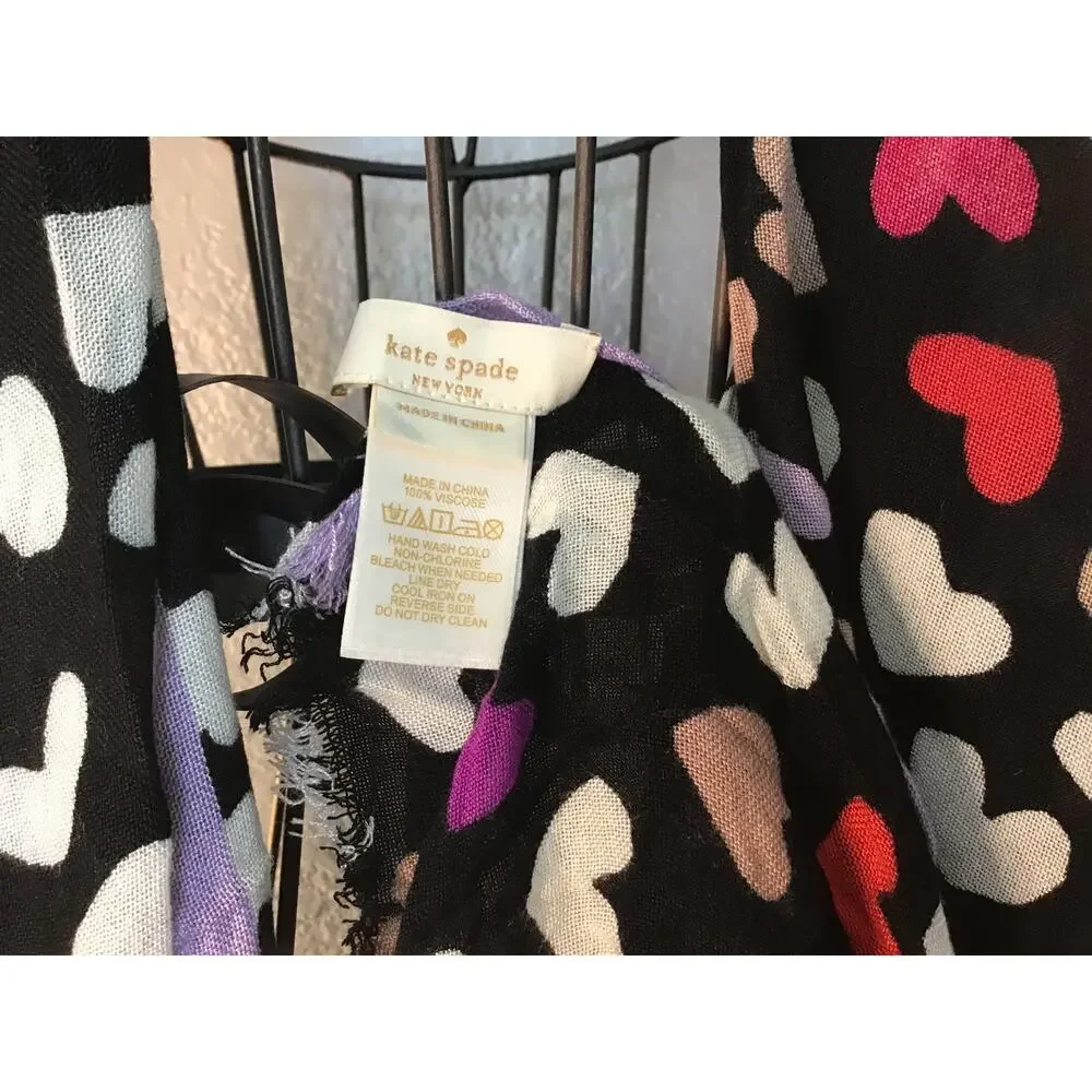 Kate Spade Dancing Heart Scarf